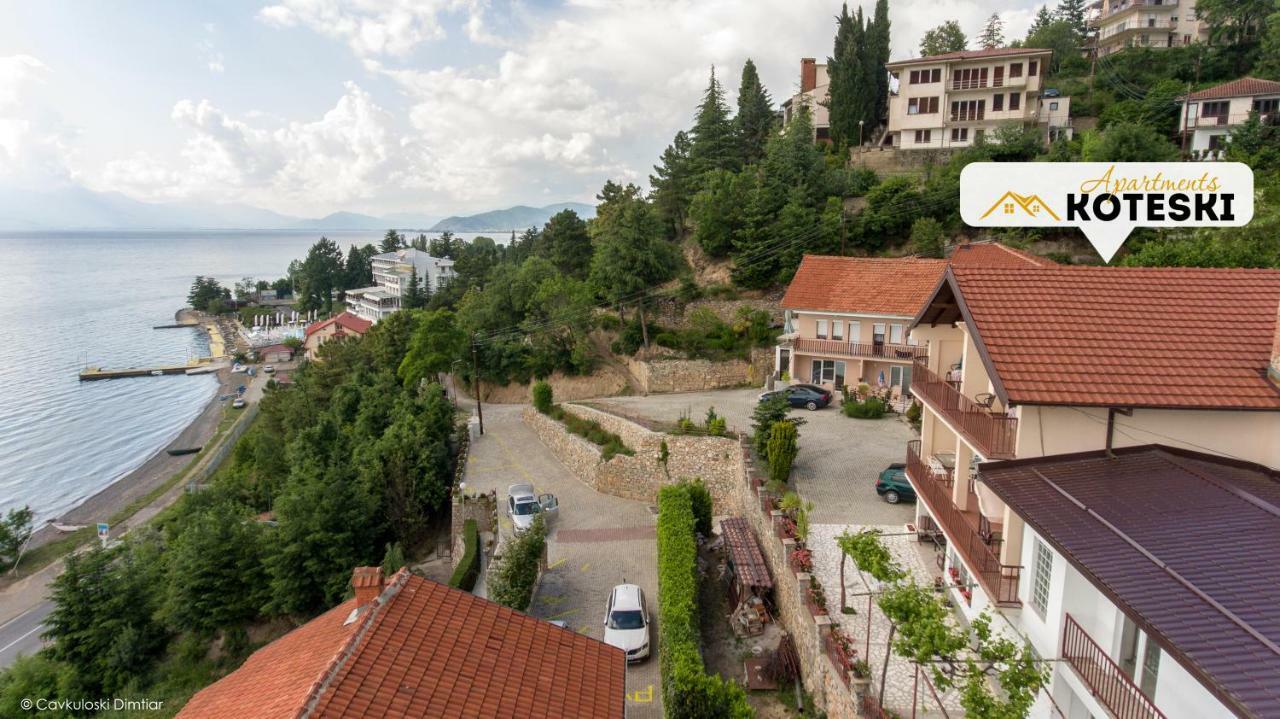 Apartments Koteski Ohrid Extérieur photo